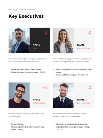 2026 Company Profile Business Canvas 2026 Company Profile Business Canvas