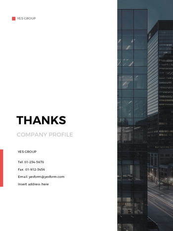 2026 Company Profile Business Canvas