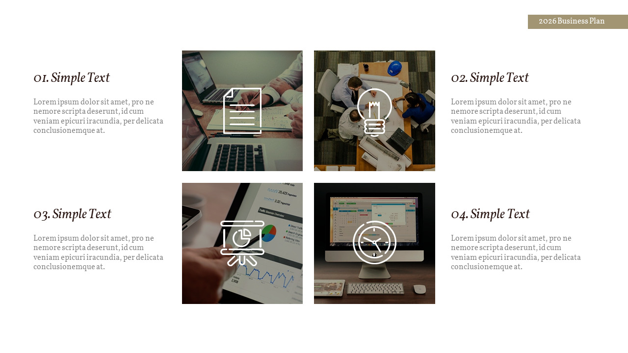 2026 Business Plan Google PowerPoint Presentation