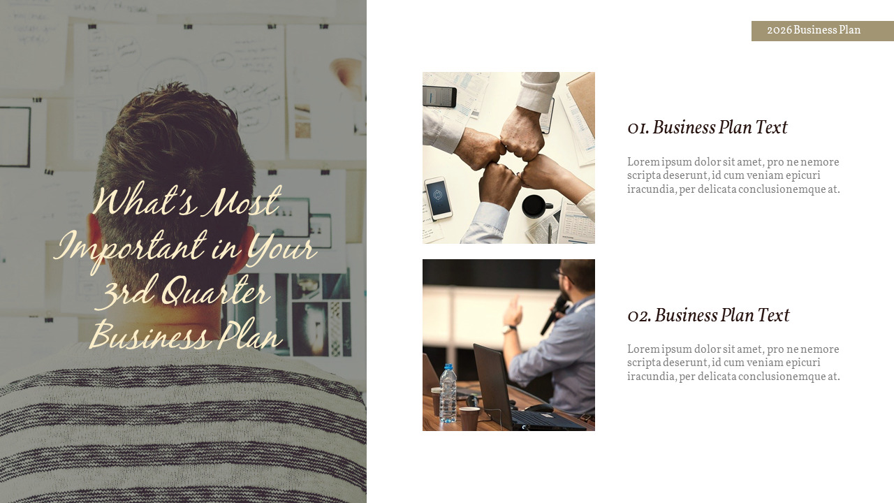 2026 Business Plan Google PowerPoint Presentation