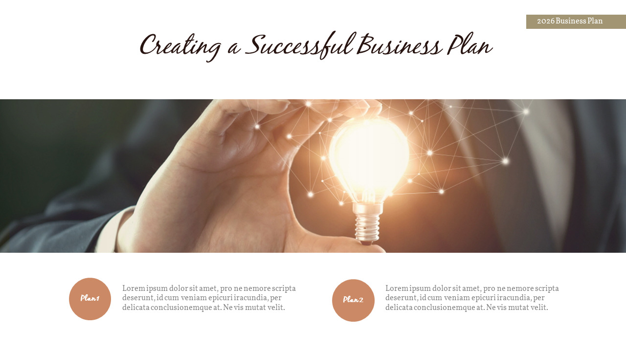 2026 Business Plan Google PowerPoint Presentation