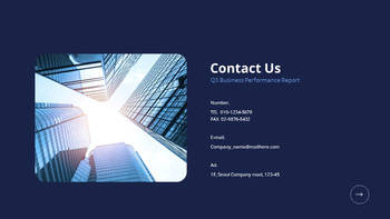 Présentation des performances commerciales du 3e trimestre 2026 - Analyses et indicateurs trimestriels Conception de présentation PowerPoint_29