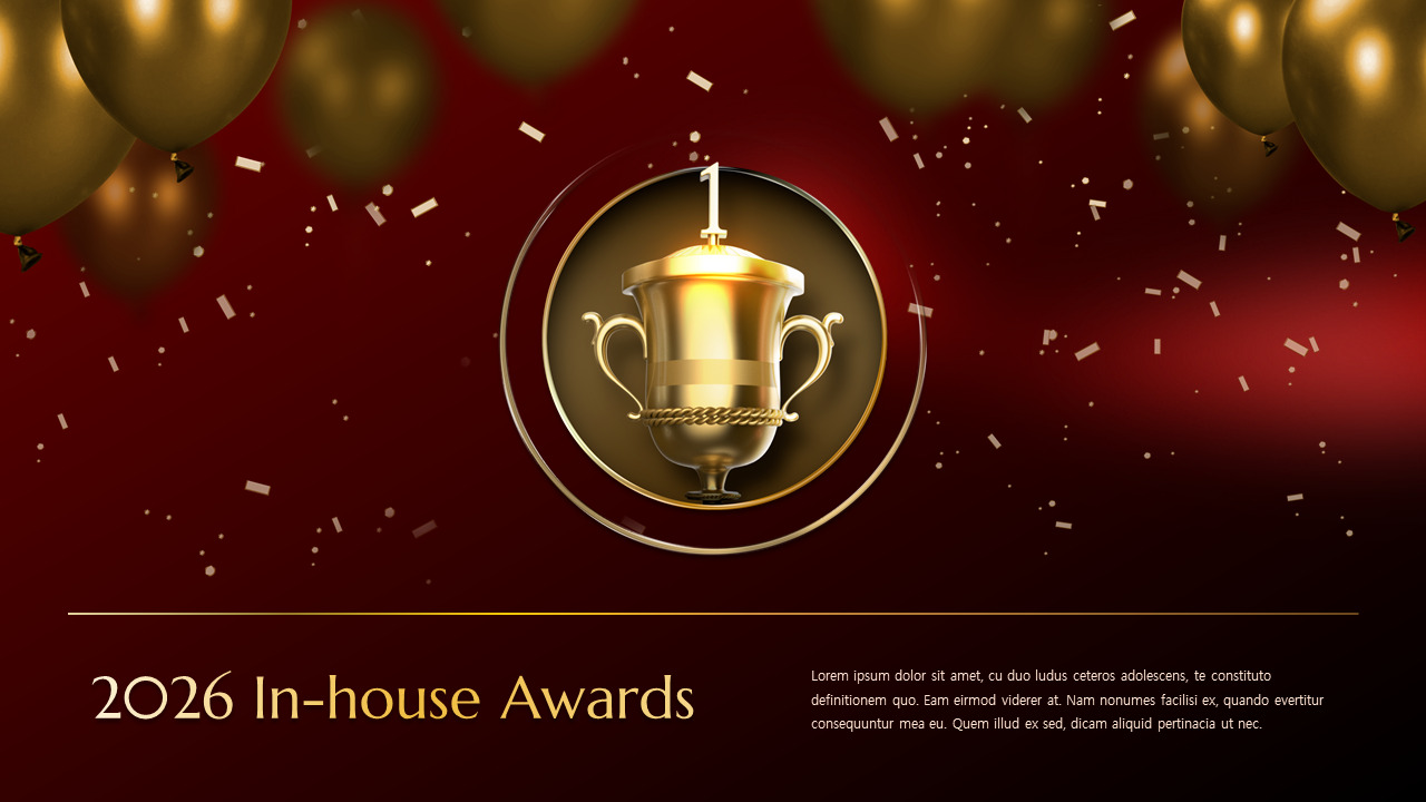 2026 Best Awards Google PowerPoint Presentation