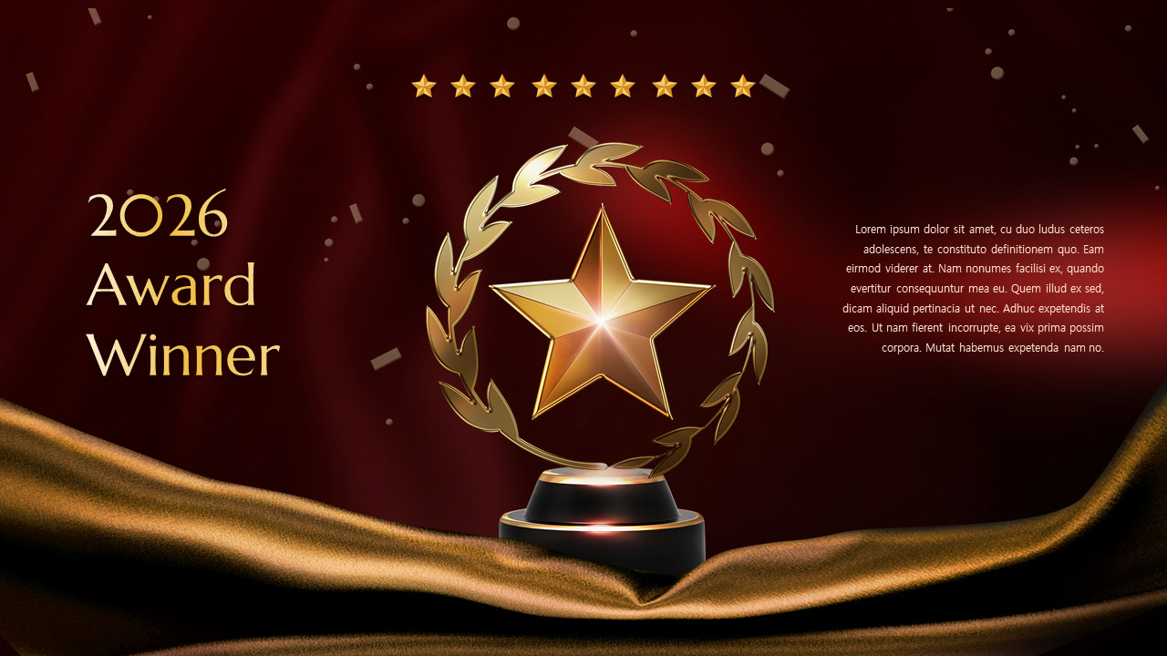 2026 Best Awards Google PowerPoint Presentation