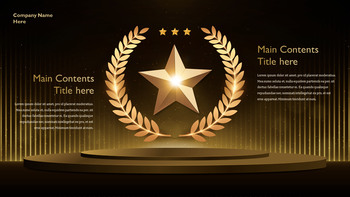 The 2026 Best Awards Presentation Google Slides Templates