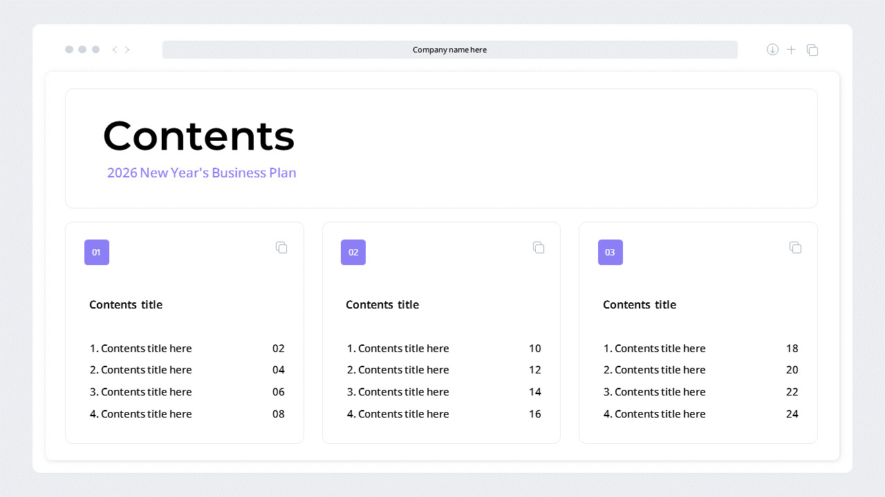 2026 Annual Business Plan PPT – Performance-Driven Strategic Operations Presentation PPT_02