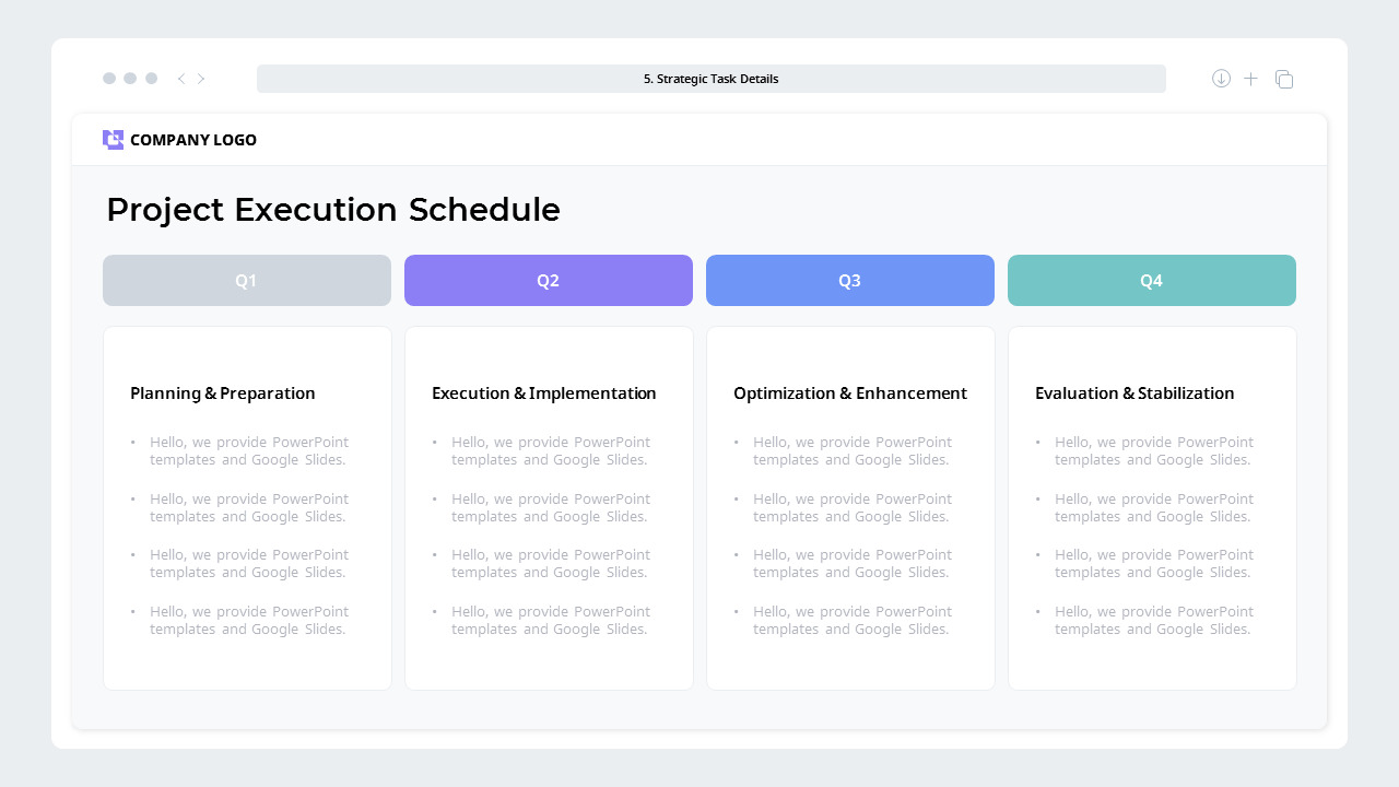 2026 Annual Business Plan PowerPoint Template – Performance-Driven ...