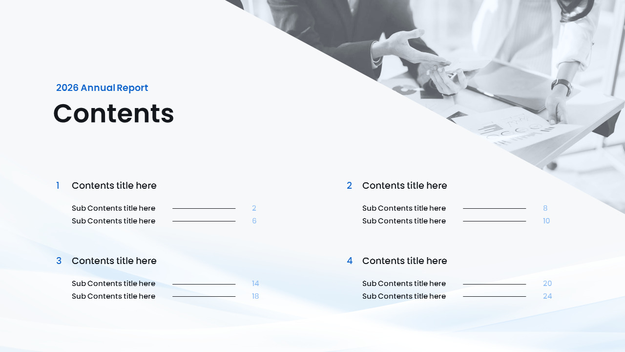 2026 Annual Key Business Performance Report PowerPoint Template model ppt presentation_02