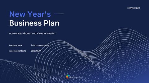 2026 New Year Business Plan PowerPoint Template for Sustained Growth ...