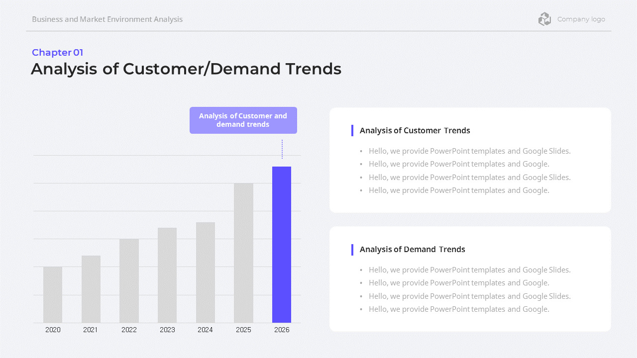 2026 Sales Goals & Revenue Strategy PowerPoint Template – Clean Navy ...