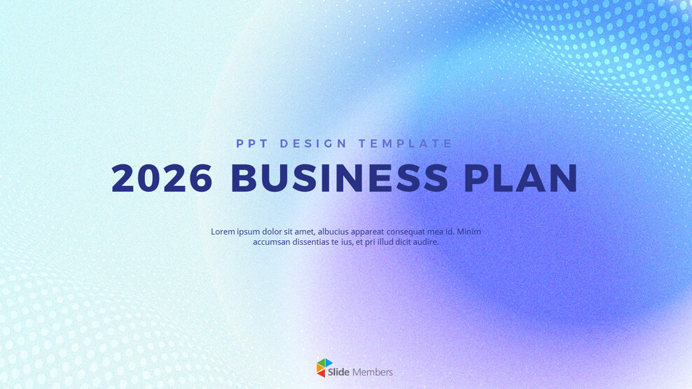 2026 Business Plan PowerPoint Slides 2023 Business Plan Powerpoint Layout 1071329 