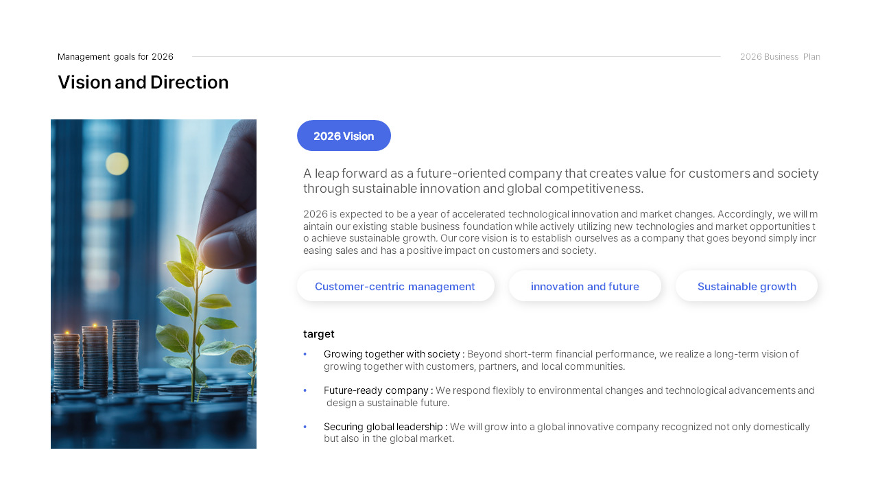 2026 Annual Business Plan Presentation Document PowerPoint Template