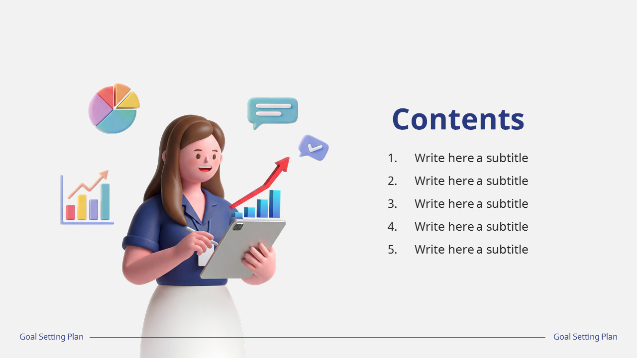 战略规划执行目标 PowerPoint 模板 PowerPoint PPT._02