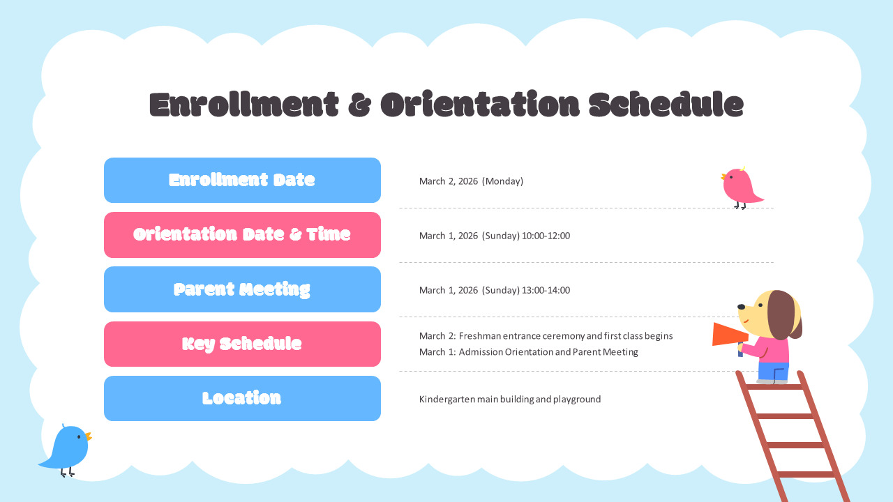 PowerPoint-Vorlage für den Orientierungsplan des Kindergartens Business-Leinwand_03