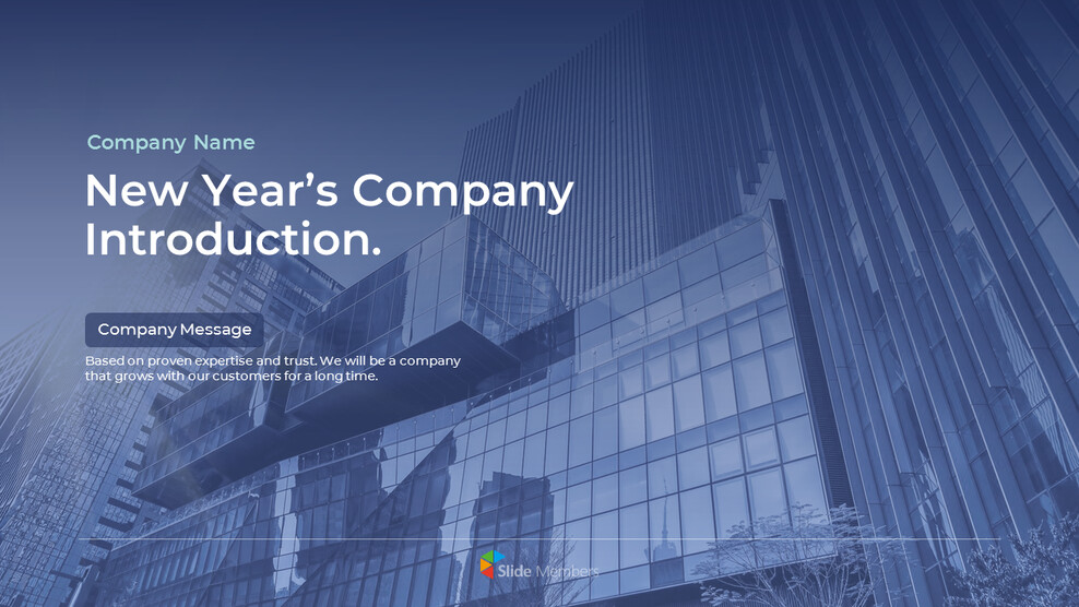 PowerPoint-Vorlage zur Firmenvorstellung im neuen Jahr 2026 ppt-Vorlage ppt_01