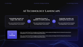 PowerPoint-Vorlage für eine Roadmap zur KI-Technologiestrategie Produktdeck_08