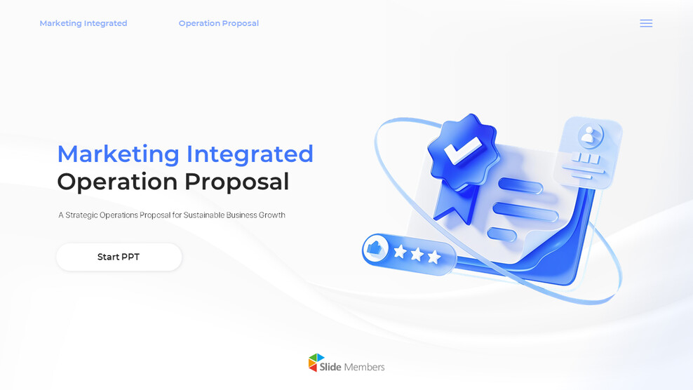Integrated Marketing Operations Proposal PowerPoint Template – Agency Pitch Deck Presentations PPT_01