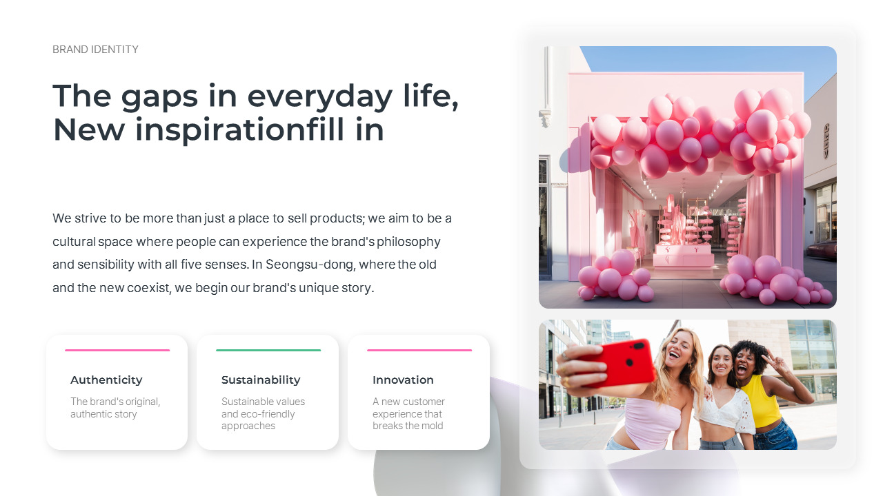 PowerPoint-Vorlage für koreanische Pop-up-Stores für den Einzelhandel Vorlage für die Startpräsentation_02