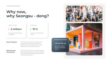 PowerPoint-Vorlage für koreanische Pop-up-Stores für den Einzelhandel Vorlage für die Startpräsentation_05
