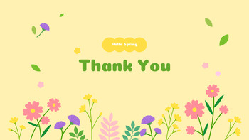 PowerPoint-Vorlage für Frühlingsblumen für saisonale Präsentationen Powerpoint schieben_06