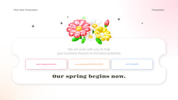 PowerPoint-Vorlage für einen Marketingvorschlag im Frühjahr zur Förderung des Unternehmenswachstums powerpoint entwickeln_13