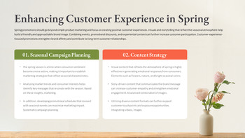 PowerPoint-Vorlage für Frühlingsaktionen im Rahmen saisonaler Verkäufe Laden Sie ppt für die Präsentation herunter_04