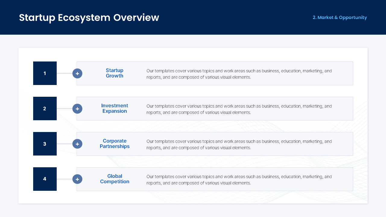 Startup Growth Business Plan PowerPoint Template for Founders & Fundraising