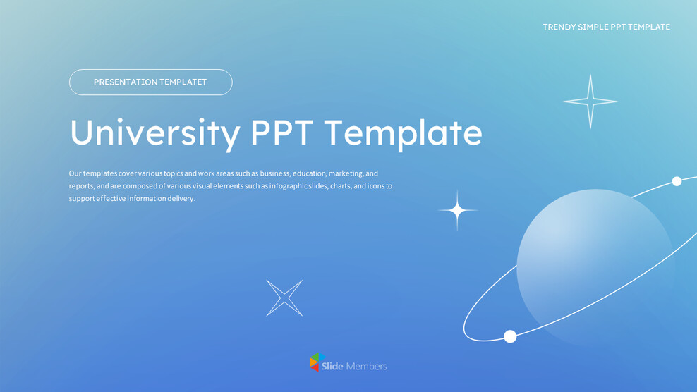 PowerPoint-Vorlage für Universitätspräsentationen Businessplan PPT herunterladen_01