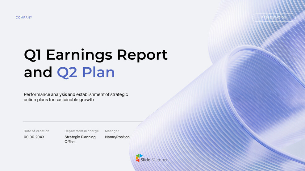 Quarterly Business Review PowerPoint Template – Q1 Results & Q2 Planning Deck ppt themes_01