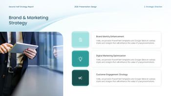 PowerPoint-Vorlage für den Bericht zur Geschäftsstrategie und Unternehmensleistung im zweiten Halbjahr 2026 Beste PowerPoint-Präsentationsvorlagen_16