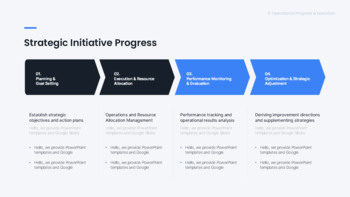 PowerPoint-Vorlage für einen Managementstrategiebericht – Halbjahres-Geschäftsplan Powerpoint-Folien-Design_13