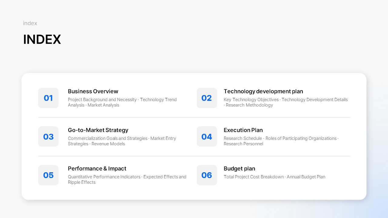 PowerPoint-Vorlage für einen neuen F&E-Geschäftsplan – Innovationsstrategie- und Roadmap-Deck PowerPoint-Thema_02