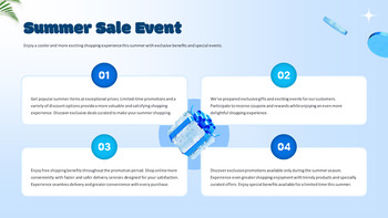 PowerPoint-Vorlage für die Sommer-Sale-Aktion – Saisonale Kampagnen- und Event-Präsentation entwerfen in powerpoint_04