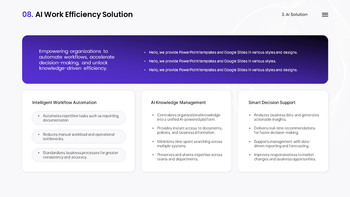 AI Business Productivity Solution PowerPoint Slides – IR Presentation Theme Templates_17
