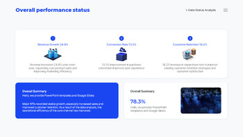 PowerPoint Template for Data-Driven Performance Reports Best PowerPoint Presentations_06