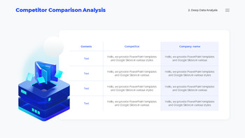 PowerPoint Template for Data-Driven Performance Reports Best PowerPoint Presentations_13