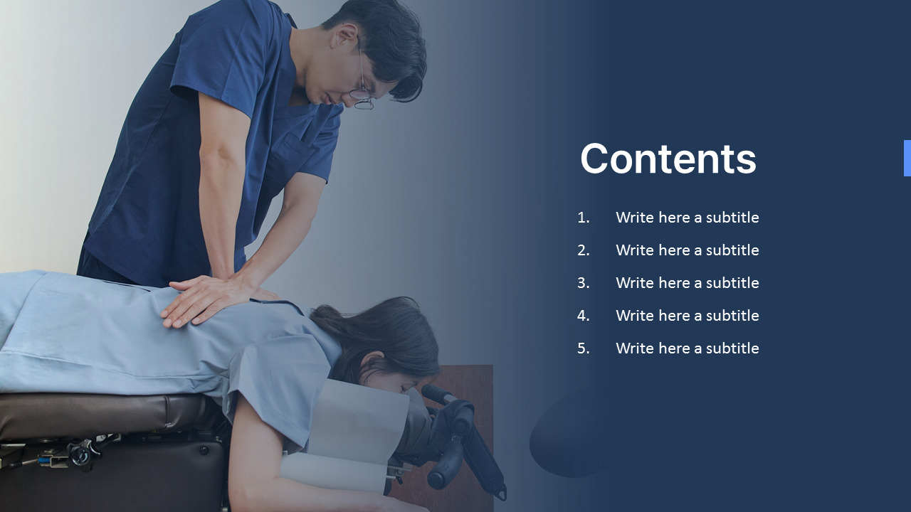 Modèle PowerPoint pour clinique de médecine coréenne – Présentation d\