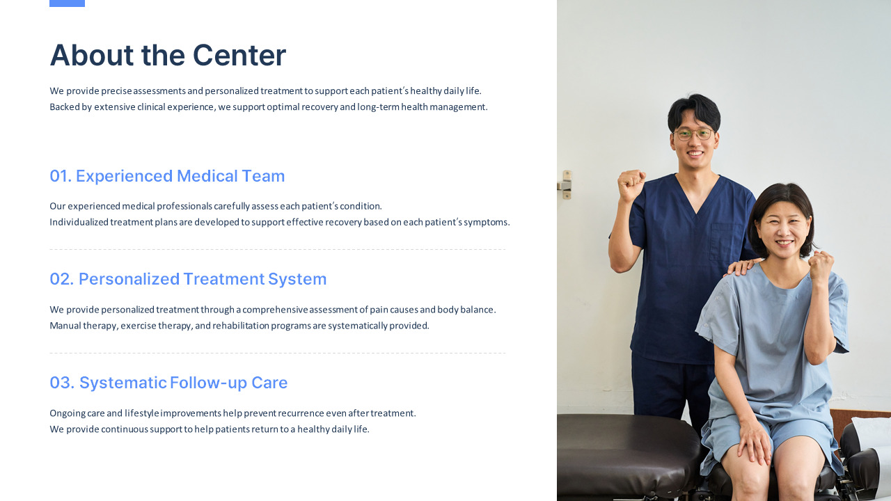 Modèle PowerPoint pour clinique de médecine coréenne – Présentation d\