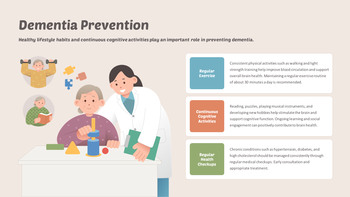 PPT Template for Dementia Symptoms & Prevention Best Business PowerPoint Templates_04