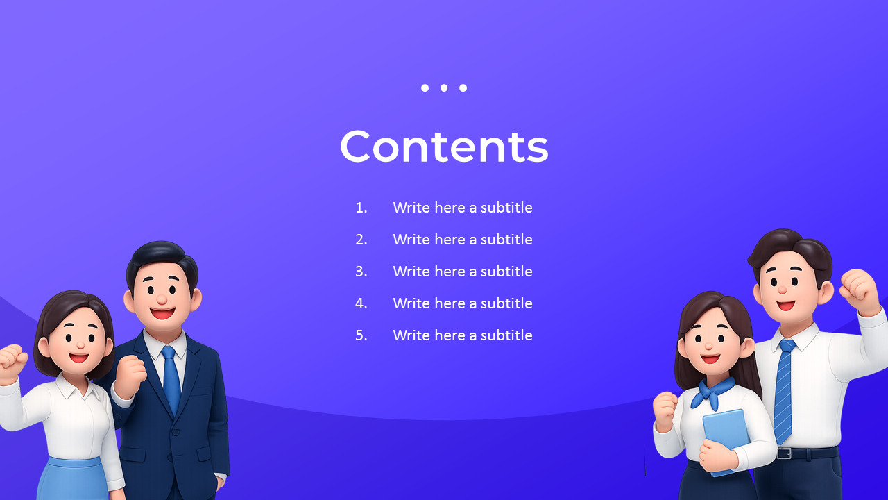 PowerPoint-Vorlage für eine Informationsveranstaltung zur Personalgewinnung – Design mit blau-violettem Farbverlauf PPT-Vorlagen-Design_02