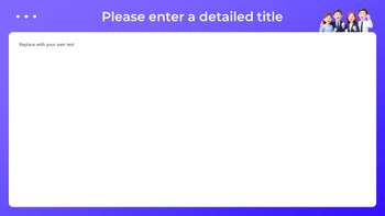 PowerPoint-Vorlage für eine Informationsveranstaltung zur Personalgewinnung – Design mit blau-violettem Farbverlauf PPT-Vorlagen-Design_05
