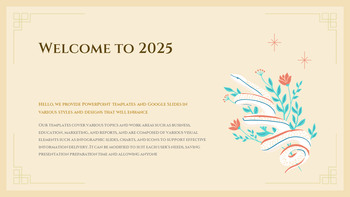 Vorlage für eine Keynote zum Thema „Frohes Neues Jahr 2025“ – Folien mit Neujahrsgrüßen und -wünschen Ultimative Keynote-Vorlage_06