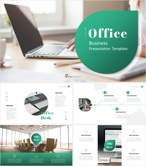 ufficio aziendale Modelli PowerPoint per presentazione_62 slides