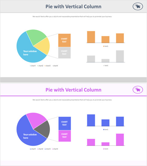 Pastel con columna vertical_4 slides