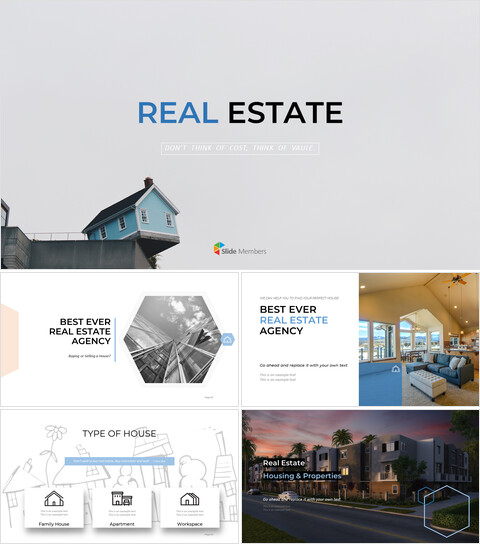 Real Estate PowerPoint Templates for Presentation_26 slides