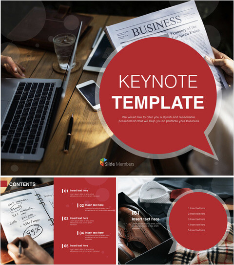 launch New Business Keynote Templates for Creatives