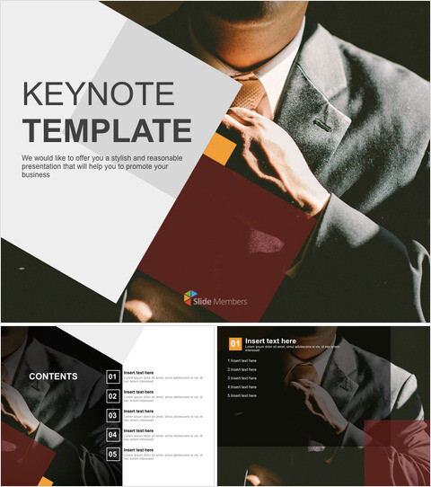 主题演讲模板免费 - 商人_6 slides