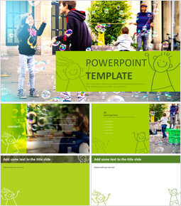 Week-end avec les enfants - Téléchargement gratuit PPT_6 slides