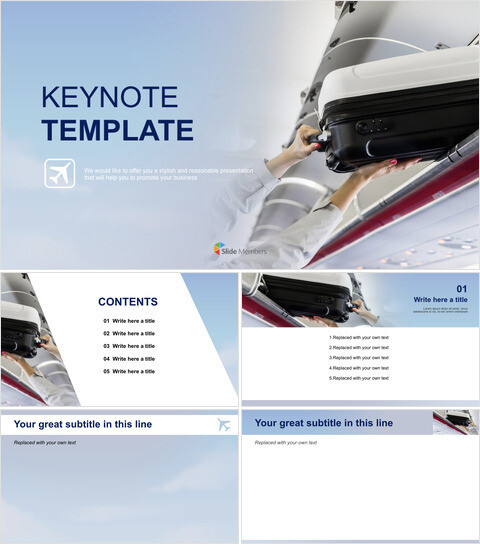 Crew Work - Keynote Template Free Download_6 slides