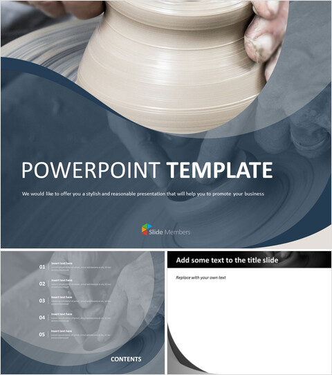 Free Google Slides Templates - Ceramics_6 slides